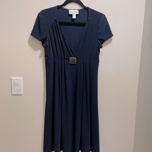 Joseph Ribkoff navy dress